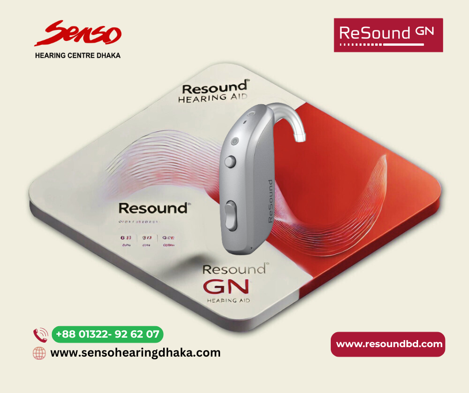 ReSound Hearing Aids | ReSound BD Resound Omnia 588 DWC BTE rechargeable best hearing aid